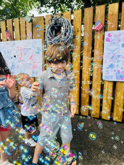 Child at Little Heaven Daycare